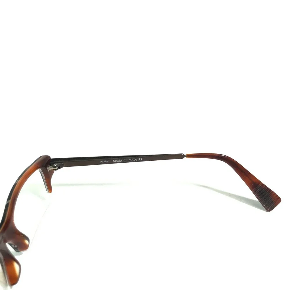 J.F. Rey Eyeglasses Frames JF0921 6097 Brown Rectangular Cat Eye 50-18-145